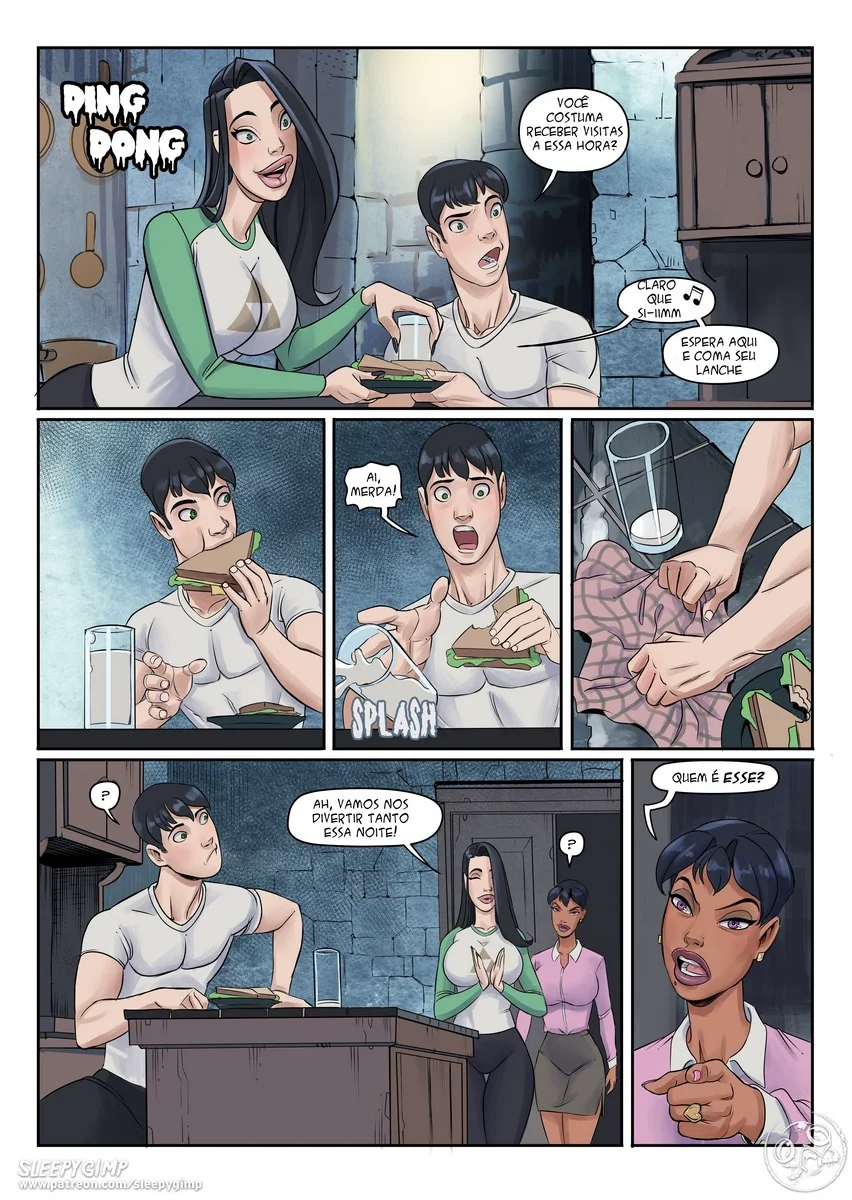 Titia Evie e Fred: A Sacanagem Continua – Em Hentai HQ