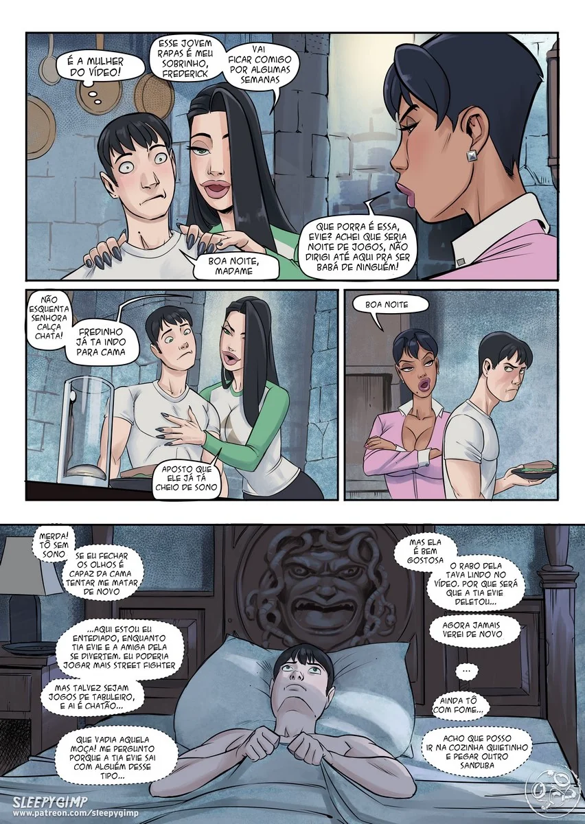 Titia Evie e Fred: A Sacanagem Continua – Em Hentai HQ