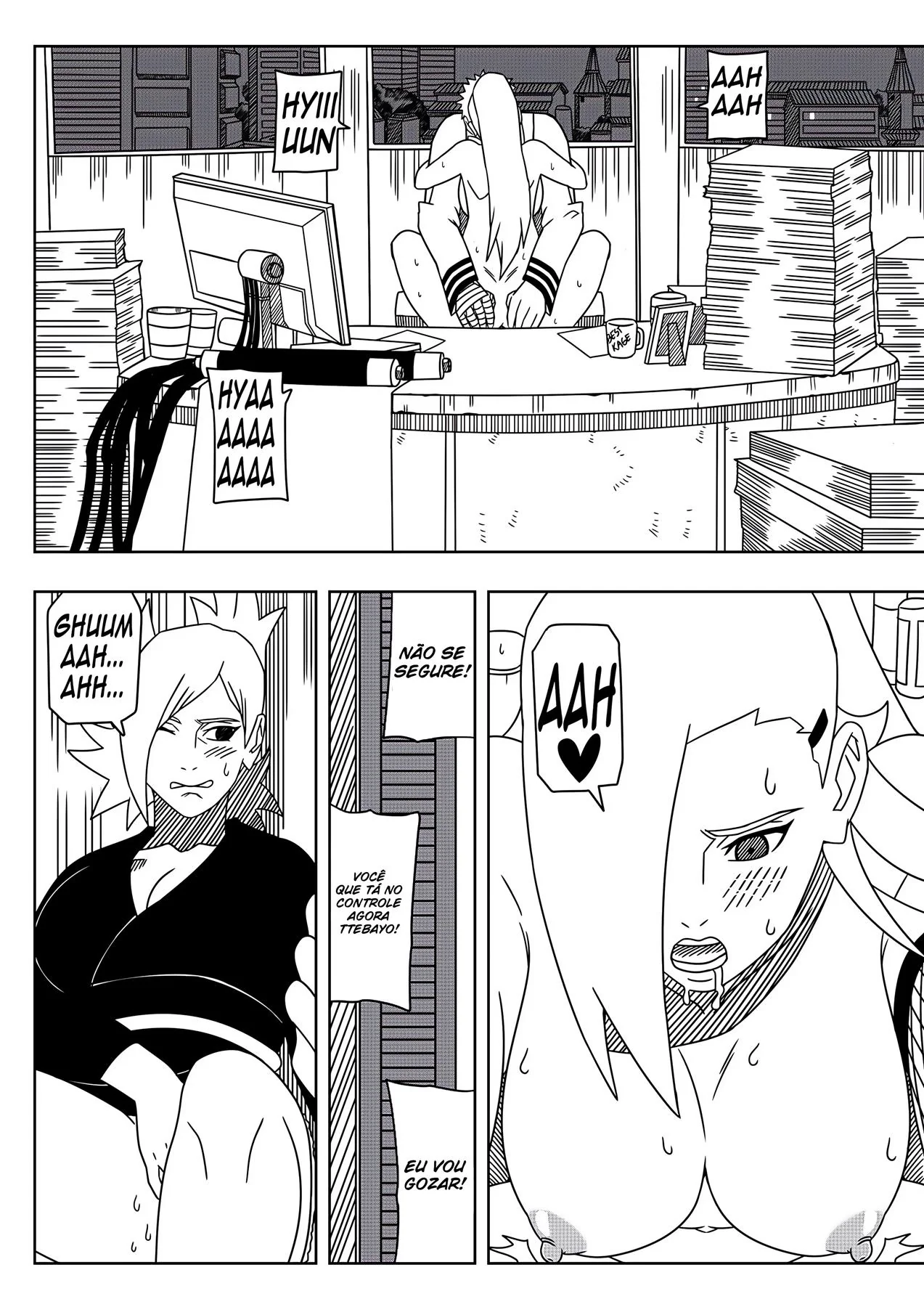 Naruto fode gostoso a buceta da Piranha Ino – Hentai HQ Brasileiro