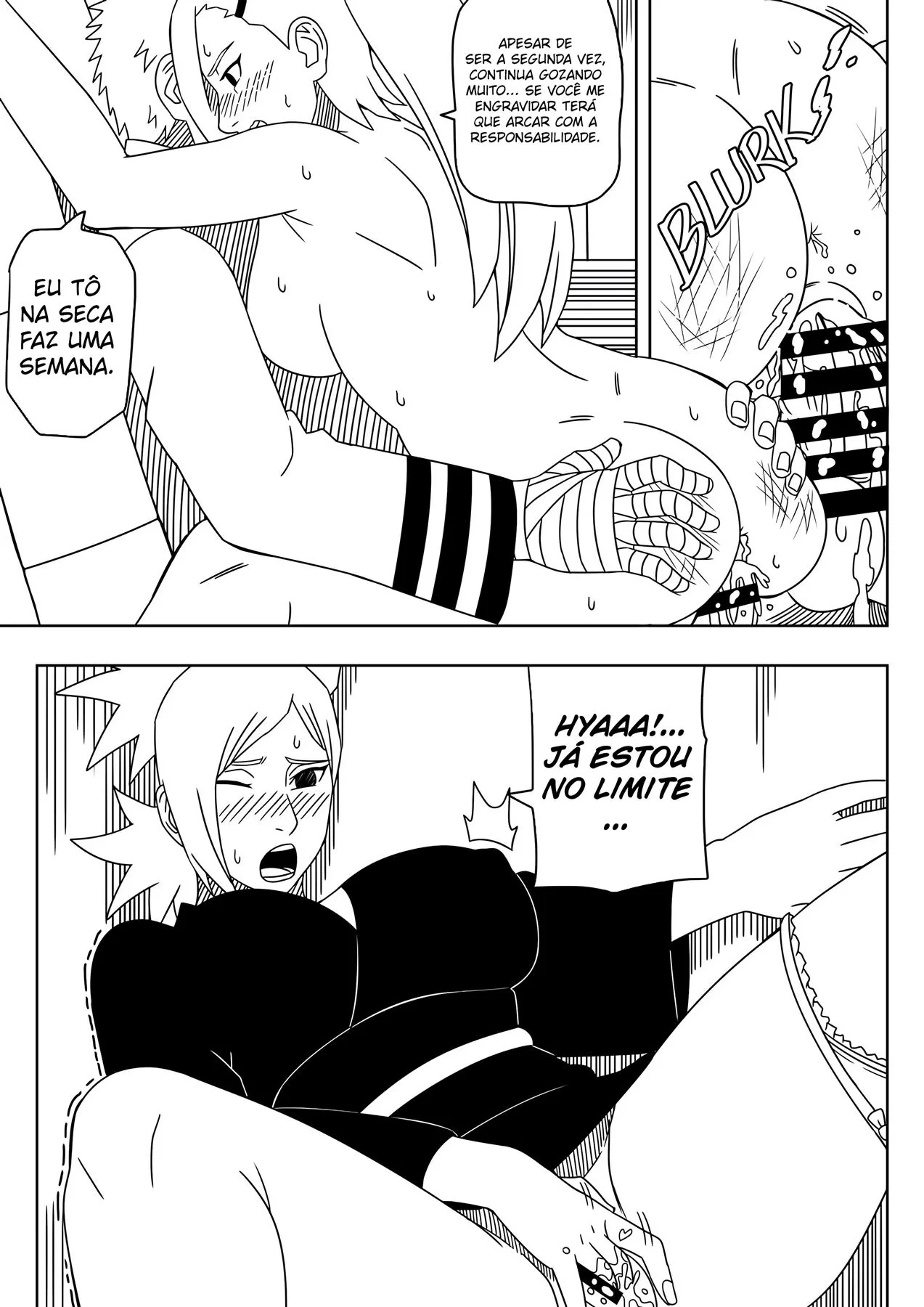 Naruto fode gostoso a buceta da Piranha Ino – Hentai HQ Brasileiro
