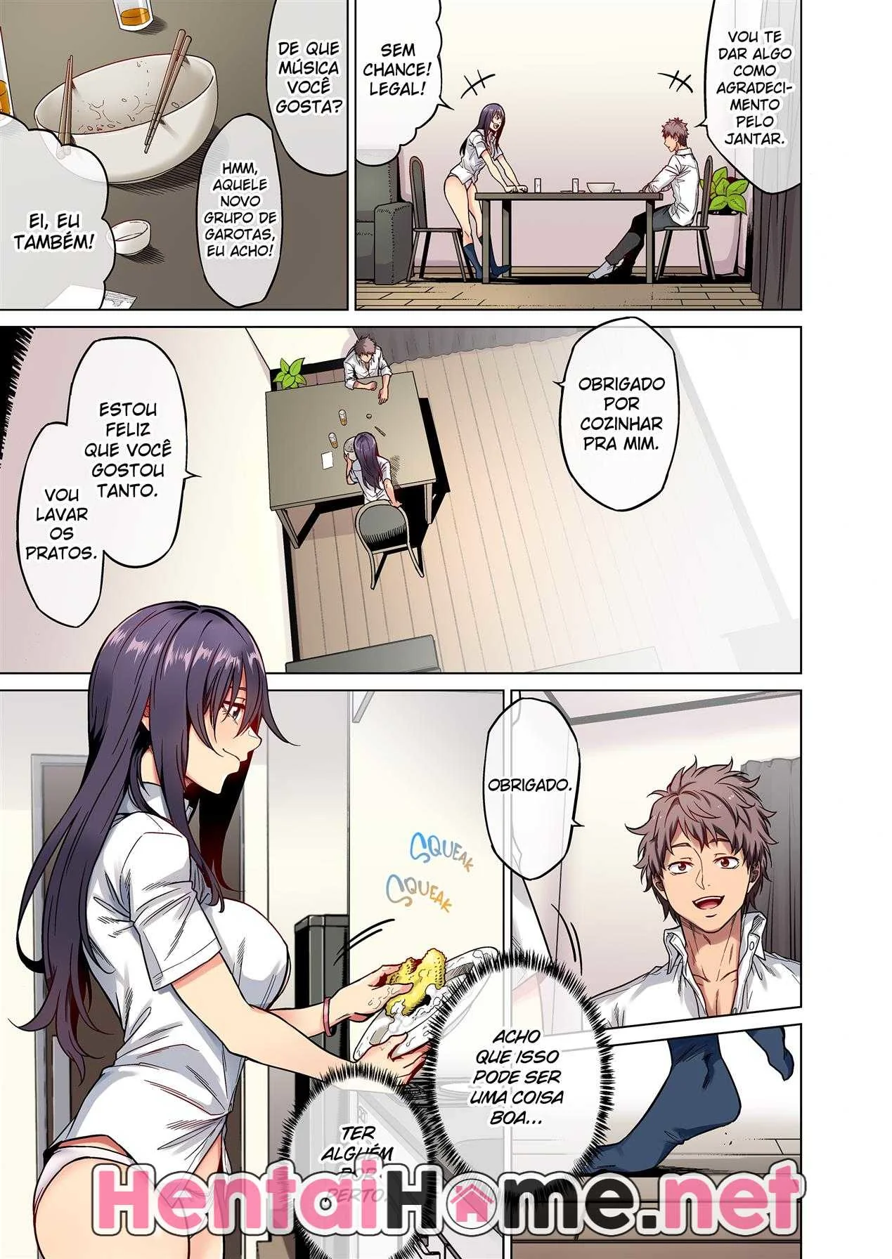 Fodendo a Piranha da Escola em Hentai HQ Brasileiro