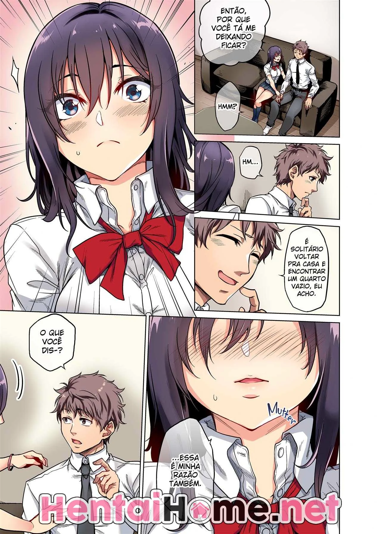 Fodendo a Piranha da Escola em Hentai HQ Brasileiro