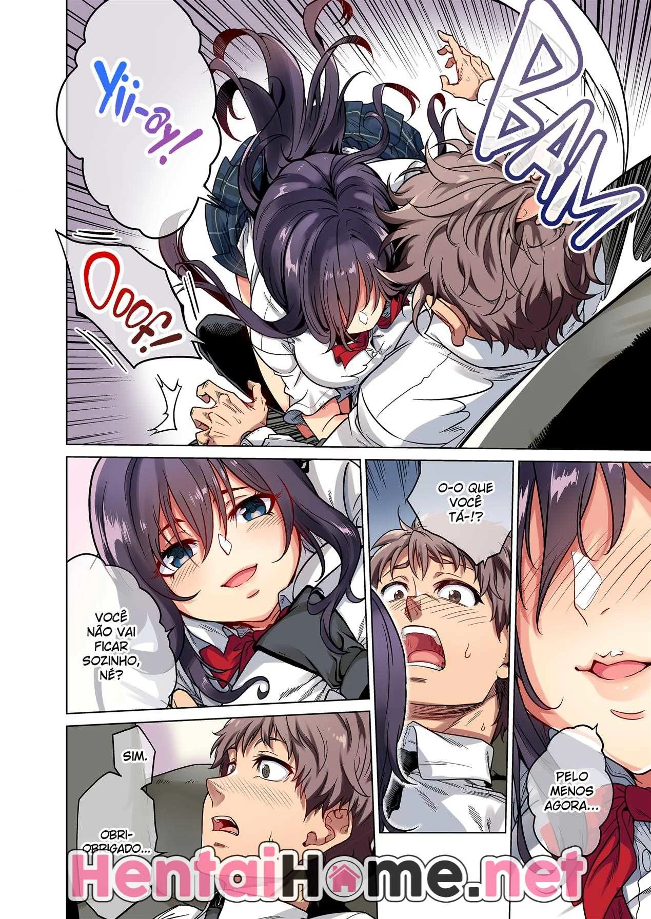 Fodendo a Piranha da Escola em Hentai HQ Brasileiro