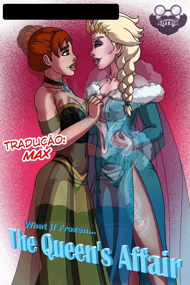 A Coroação da Rainha Elsa: Seduzida pela Duquesa Anna em Hentai HQ Brasileiro