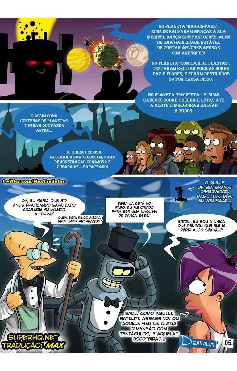 Salvando a Terra na Base da Pica – Futurama Hentai HQ