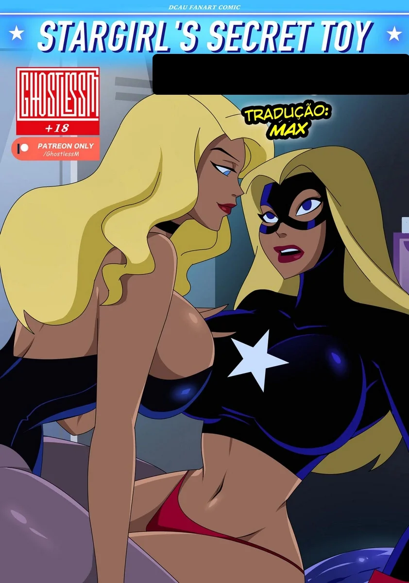 Stargirl e Canário Negro em uma Aventura Sensual – Hentai HQ Brasileiro