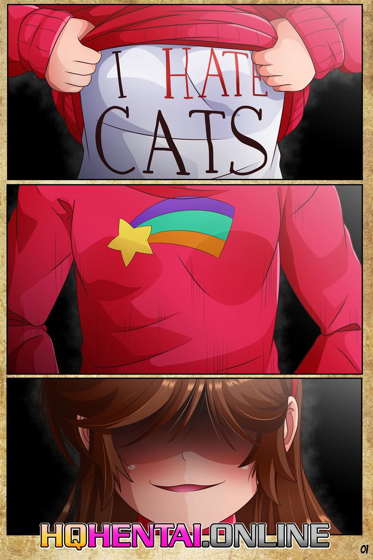 Incesto entre Mabel e Dipper: Gravity Fake Hentai HQ Brasileiro