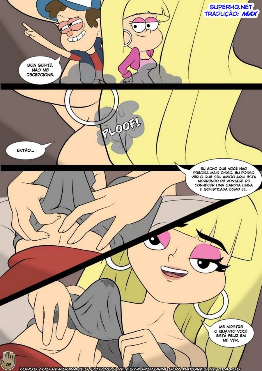 Gravity Falls, Uma Temporada de Sacanagem VL.1 – Festinha com Piranhas em HQ Brasileiro