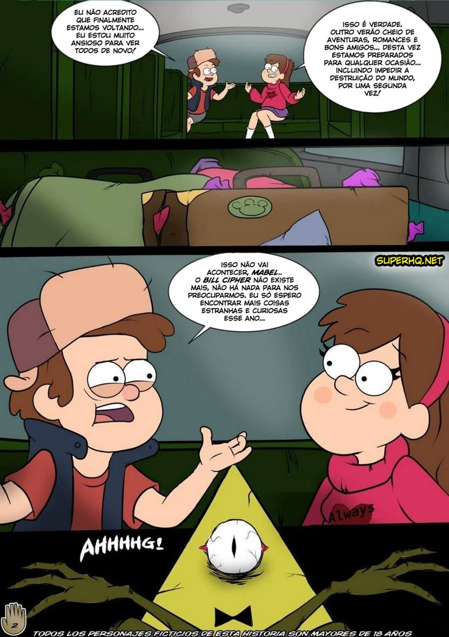 Gravity Falls, Uma Temporada de Sacanagem VL.1 – Festinha com Piranhas em HQ Brasileiro