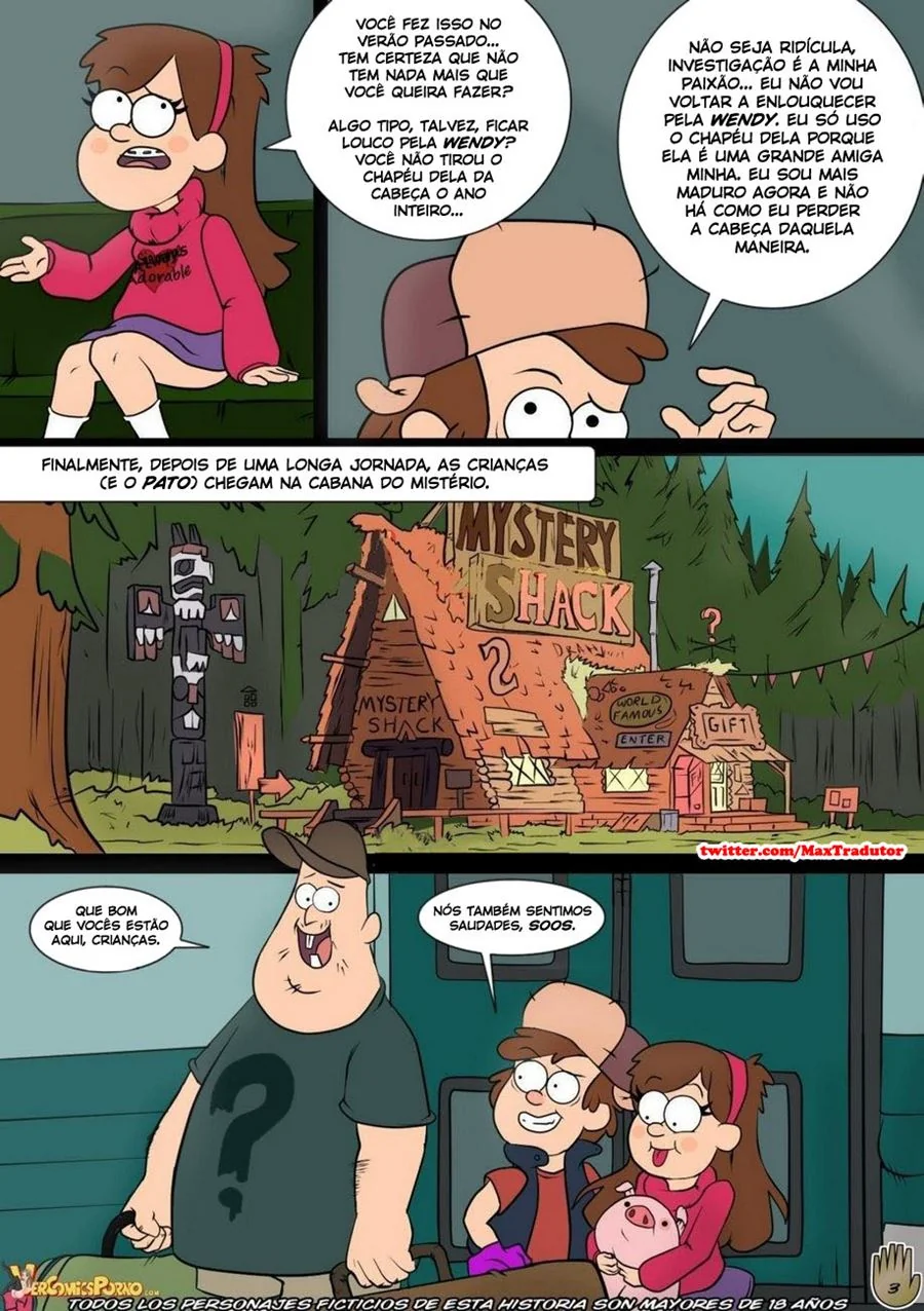 Gravity Falls, Uma Temporada de Sacanagem VL.1 – Festinha com Piranhas em HQ Brasileiro