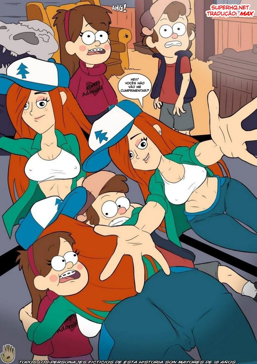 Gravity Falls, Uma Temporada de Sacanagem VL.1 – Festinha com Piranhas em HQ Brasileiro