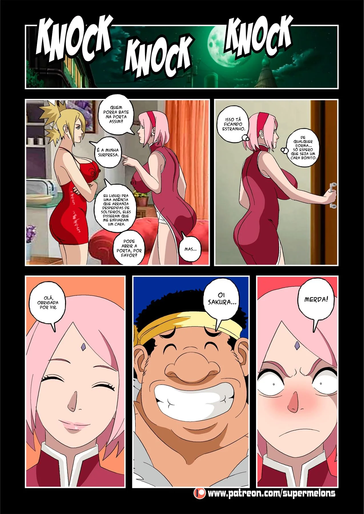 Inveja entre irmãs: Hanabi quer a piroca de Naruto