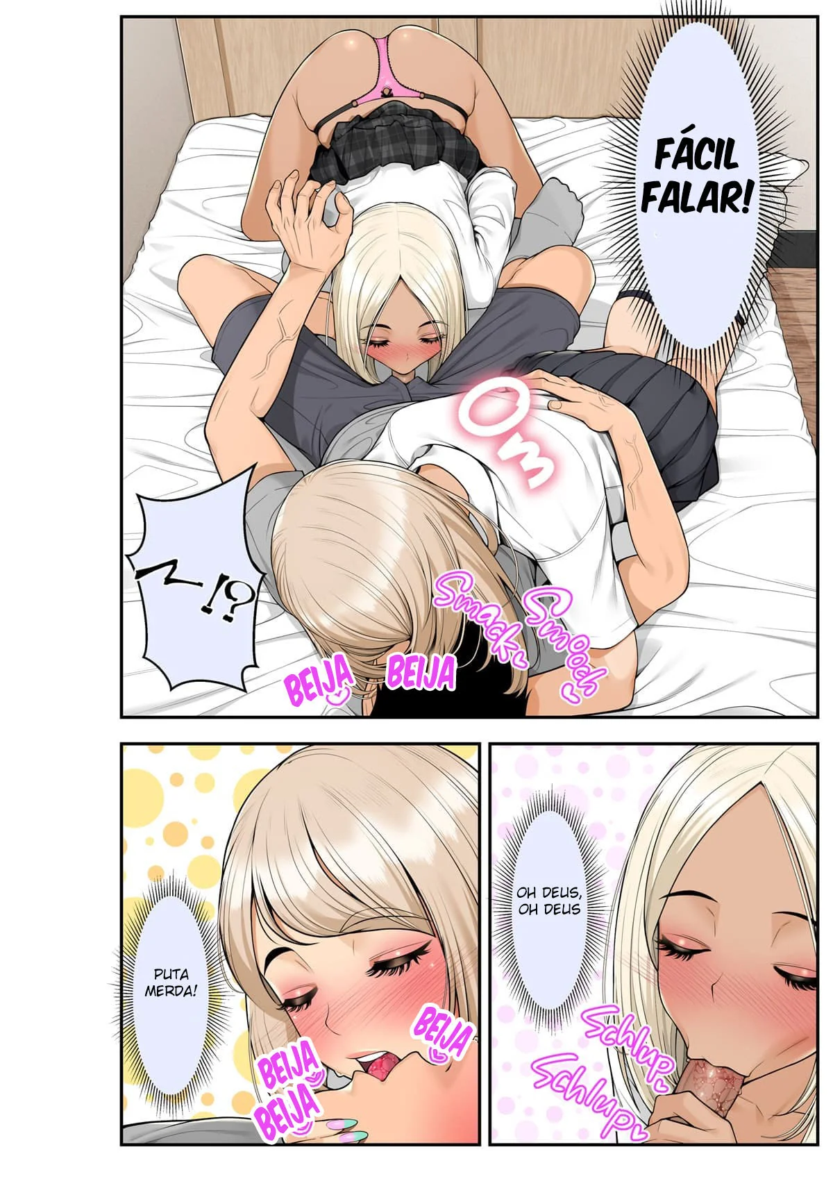 Gyaru Safada: Iniciando no Harém da Luxúria em HQ Brasileiro