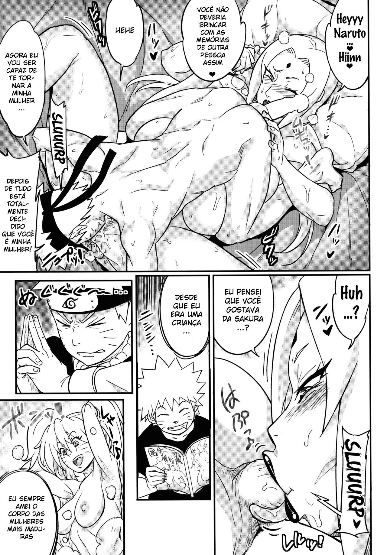 Tsunade Ensina Naruto a Foder: Treinamento Sedutor em HQ Brasileiro