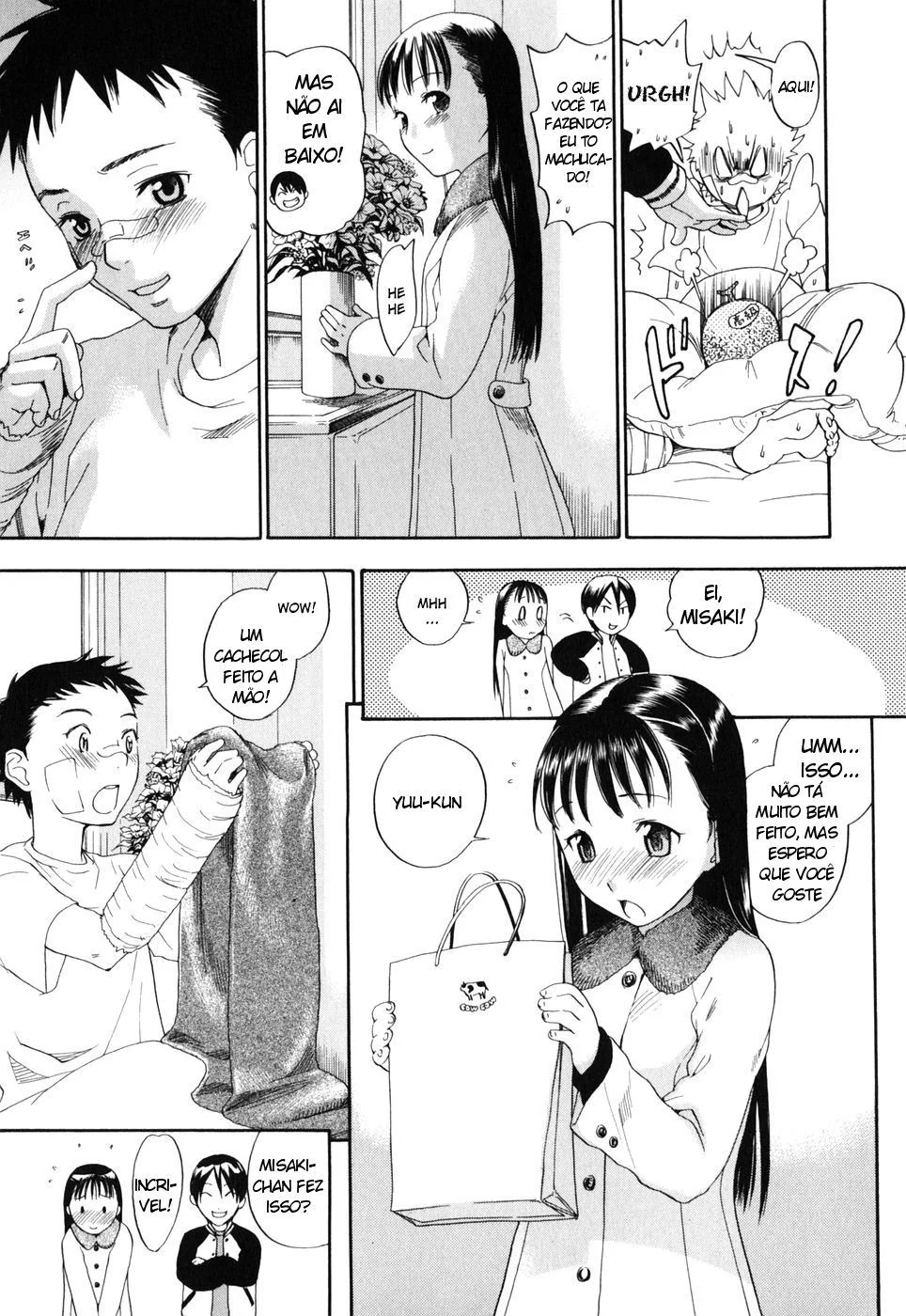 Enfermeira Peituda Cuida do Paciente Sortudo em Hentai HQ Brasileiro