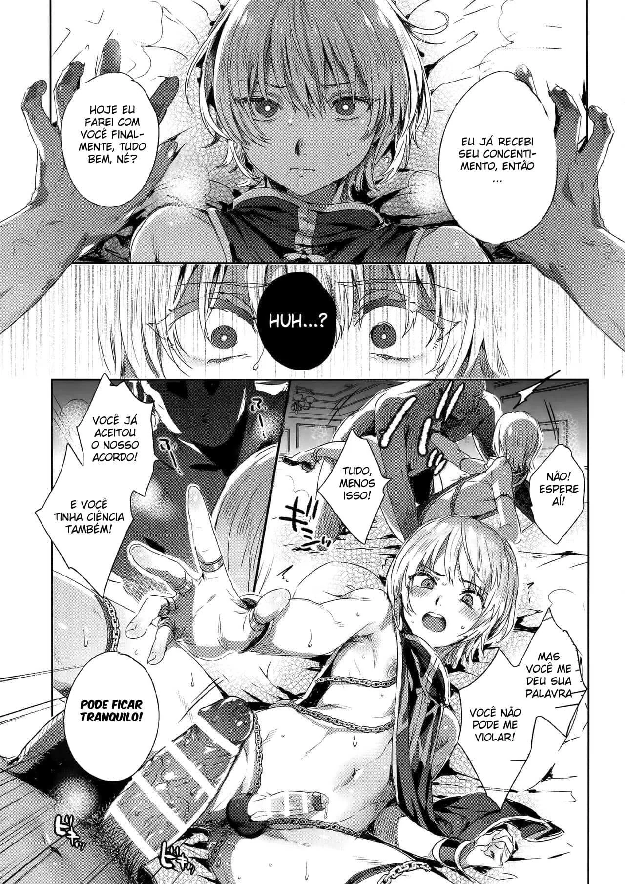 Fodendo Kurapika: Novo Hentai de Hunter x Hunter com muita putaria em HQ Brasileiro