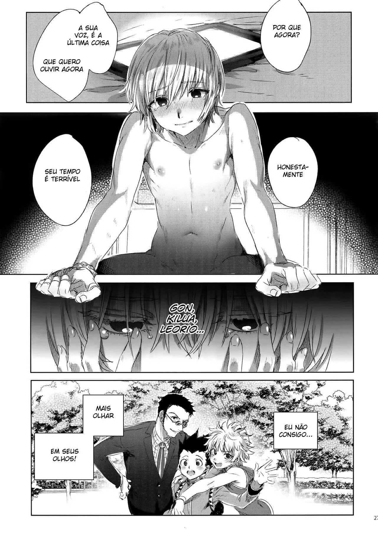 Fodendo Kurapika: Novo Hentai de Hunter x Hunter com muita putaria em HQ Brasileiro