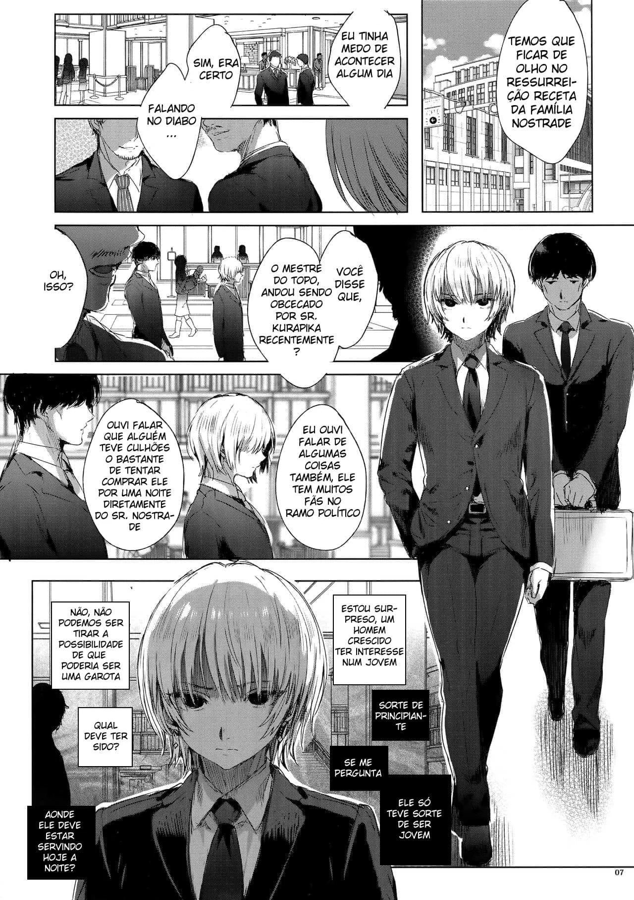 Fodendo Kurapika: Novo Hentai de Hunter x Hunter com muita putaria em HQ Brasileiro