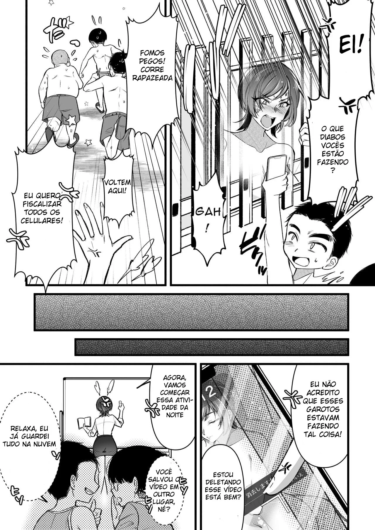 Verão Escaldante: Prazer e Luxúria na Escola de Hentai HQ Brasileiro
