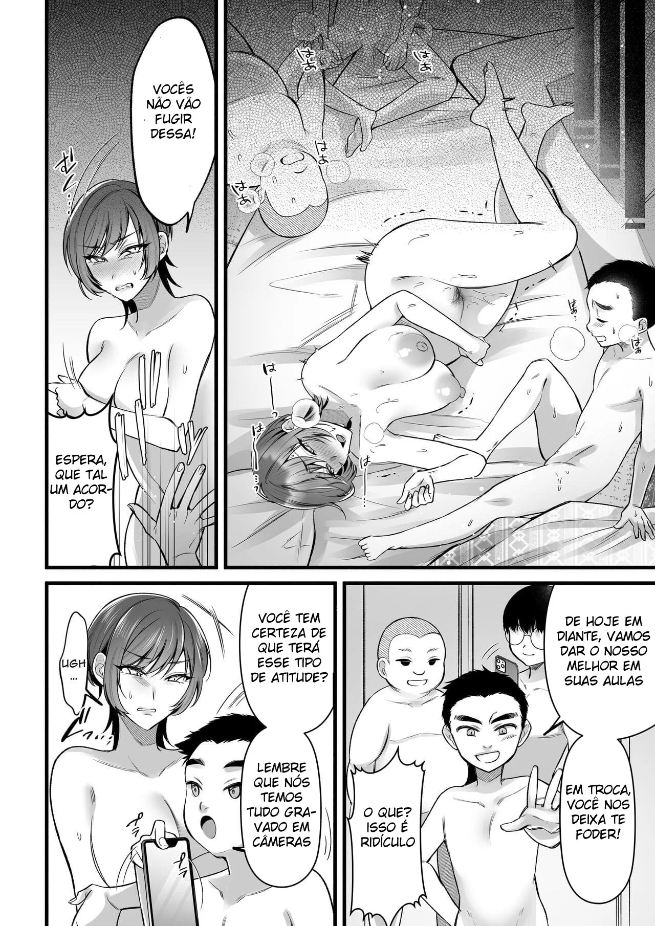 Verão Escaldante: Prazer e Luxúria na Escola de Hentai HQ Brasileiro