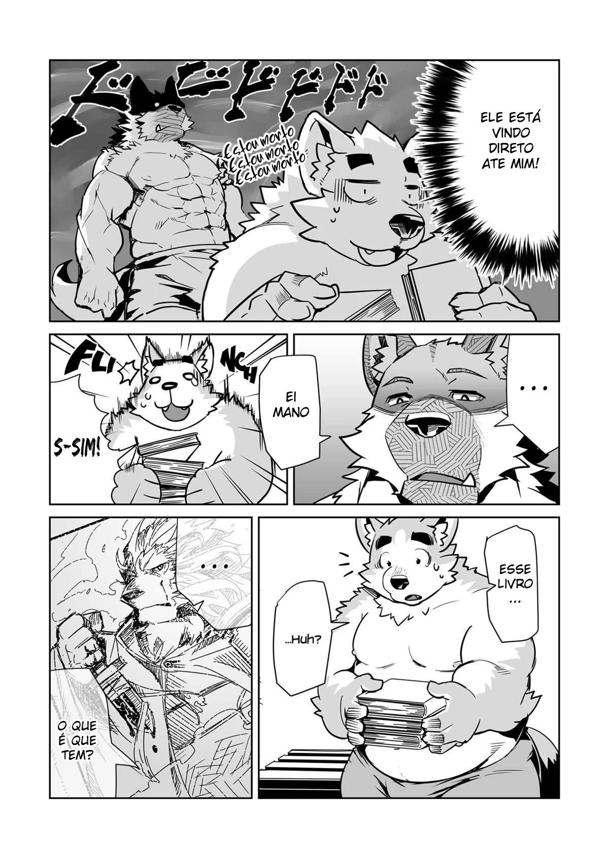 Encontro às cegas acaba em maratona de doujins na piroca dela em HQ brasileiro