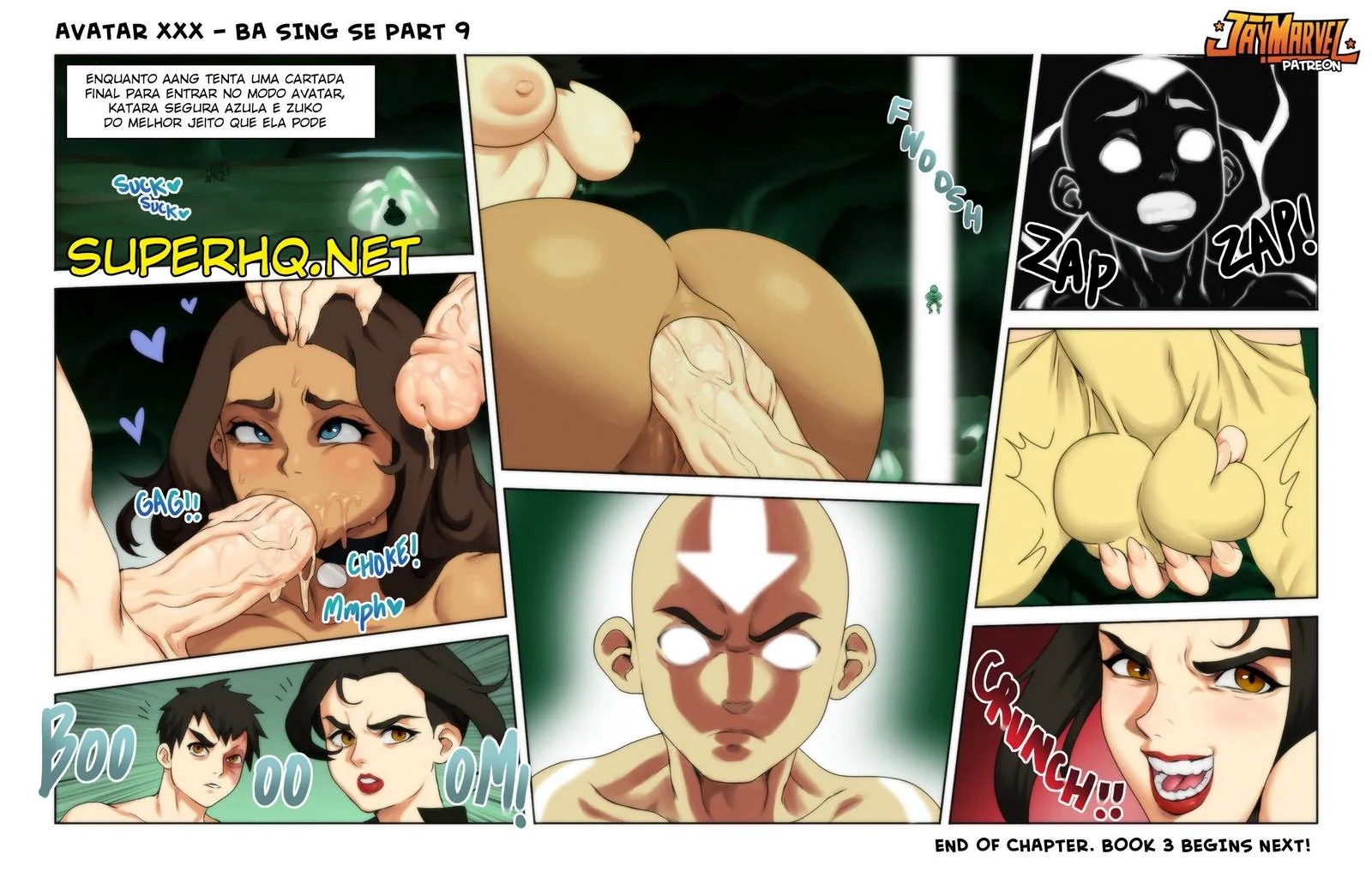 Toph adora levar pica na bucetinha – Hentai HQ Brasil