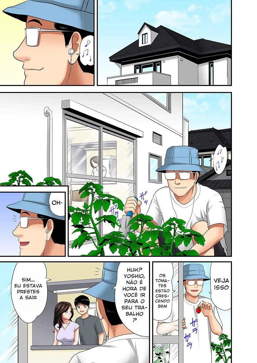 Mãe e Filho Transando Gostoso no Banheiro – Incesto Hentai Quente em HQ Brasileiro