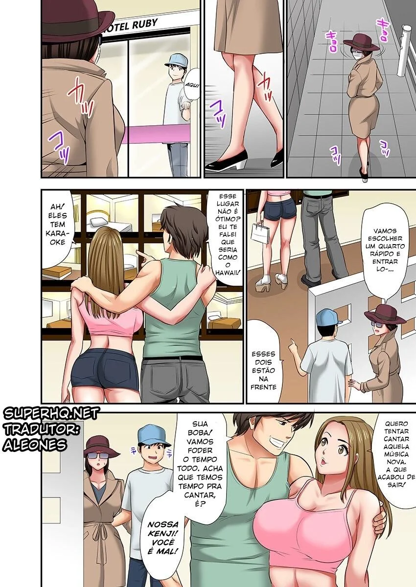 Mãe e Filho Transando Gostoso no Banheiro – Incesto Hentai Quente em HQ Brasileiro