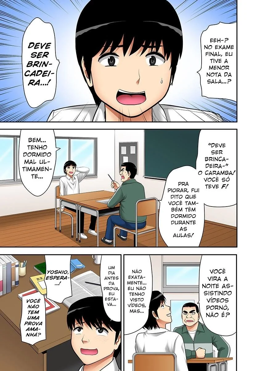 Mãe e Filho Transando Gostoso no Banheiro – Incesto Hentai Quente em HQ Brasileiro