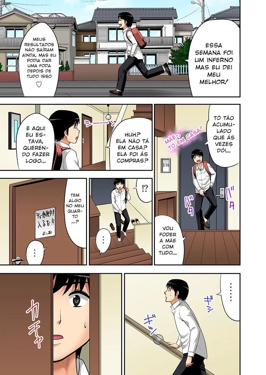 Mãe e Filho Transando Gostoso no Banheiro – Incesto Hentai Quente em HQ Brasileiro
