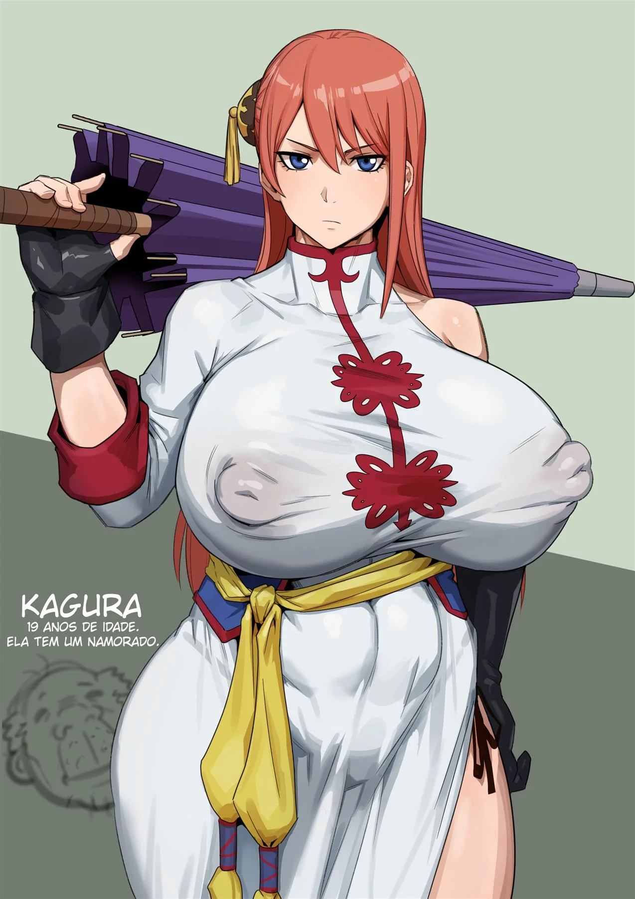 Kagura, a putinha dos peitões turbinados – Hentai HQ