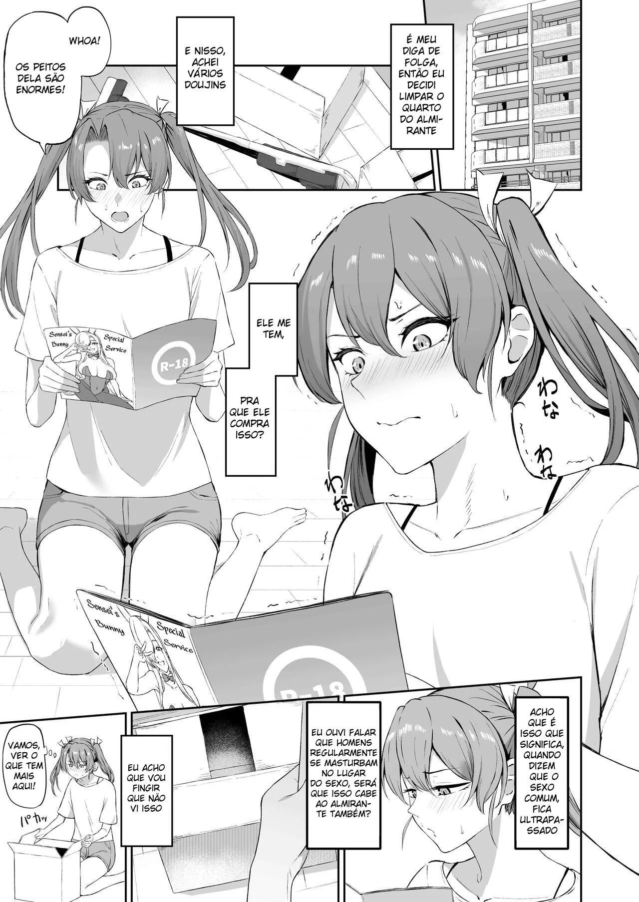 Safadas se entregando a prazer intenso em noites de luxúria – HQ de hentai Brasileiro