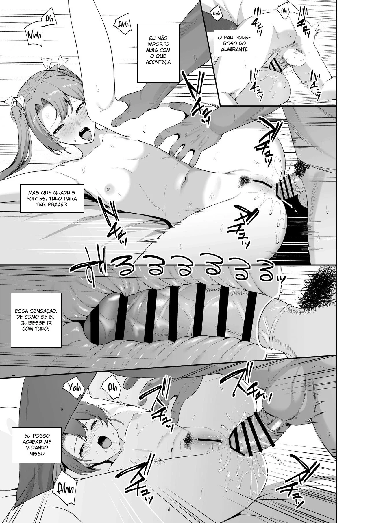 Safadas se entregando a prazer intenso em noites de luxúria – HQ de hentai Brasileiro