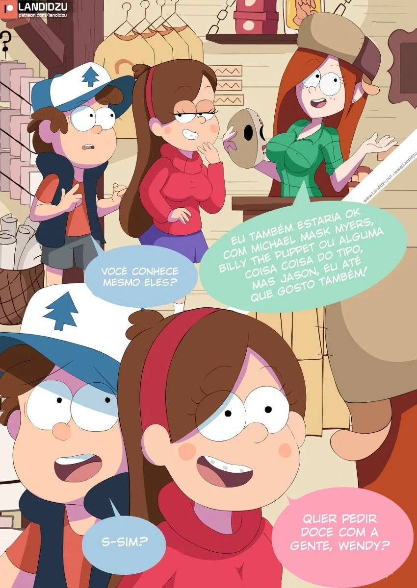 Halloween Tarado: Dipper e suas Piranhas Fantasiadas em Hentai HQ