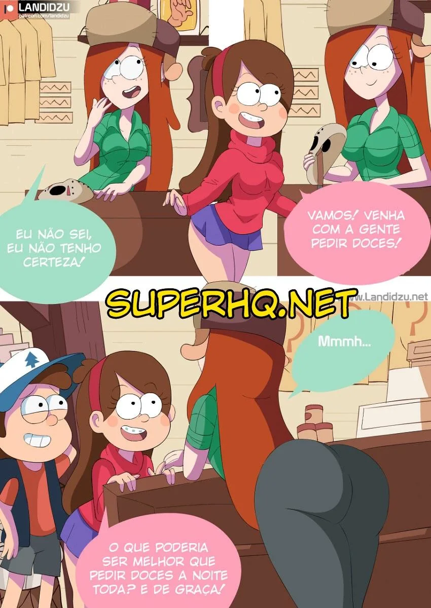 Halloween Tarado: Dipper e suas Piranhas Fantasiadas em Hentai HQ