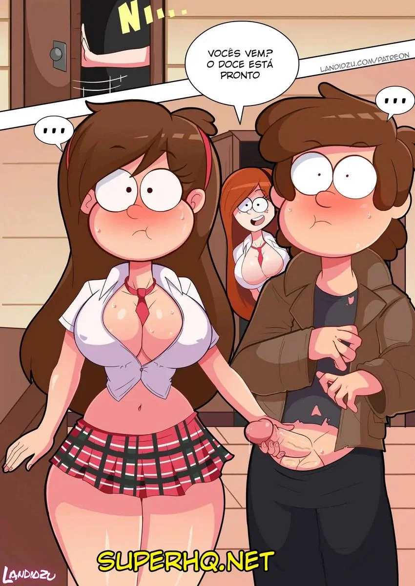 Halloween Tarado: Dipper e suas Piranhas Fantasiadas em Hentai HQ