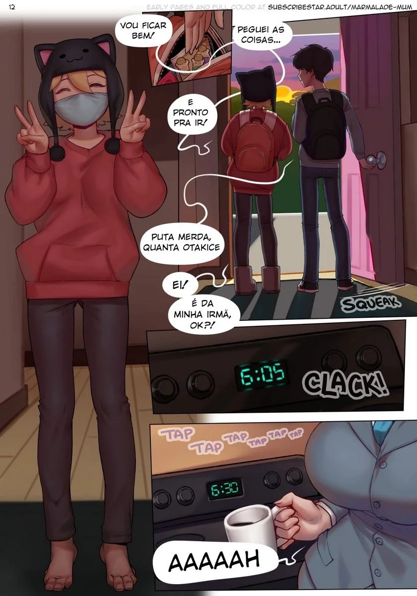 Revelações Sinistras em Chemistry Class: Buceta Molhada e Pica Dura em HQ Brasileiro