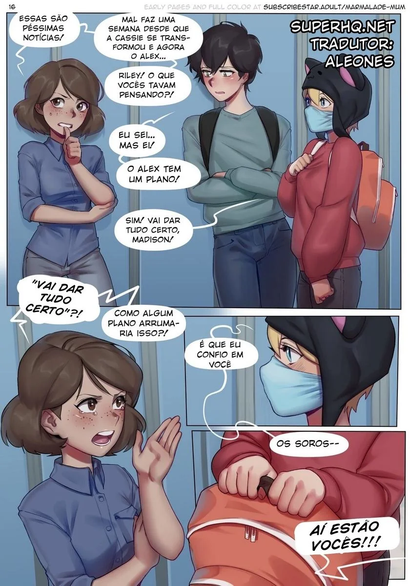 Revelações Sinistras em Chemistry Class: Buceta Molhada e Pica Dura em HQ Brasileiro