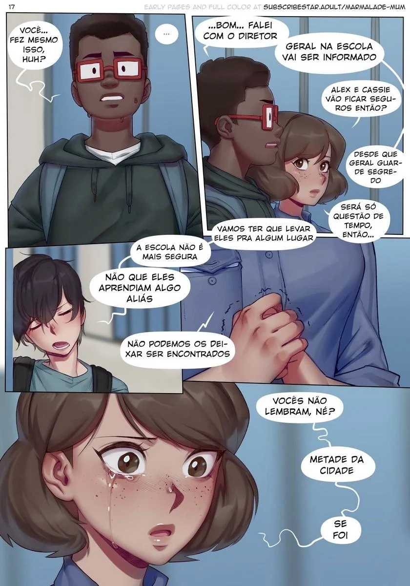 Revelações Sinistras em Chemistry Class: Buceta Molhada e Pica Dura em HQ Brasileiro