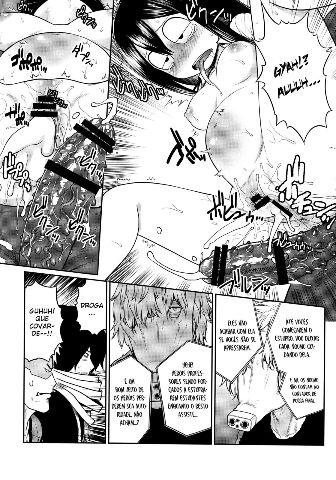 Gangbang na Academia: Shigaraki Sequestra Nezu para Orgia – HQ Brasileiro