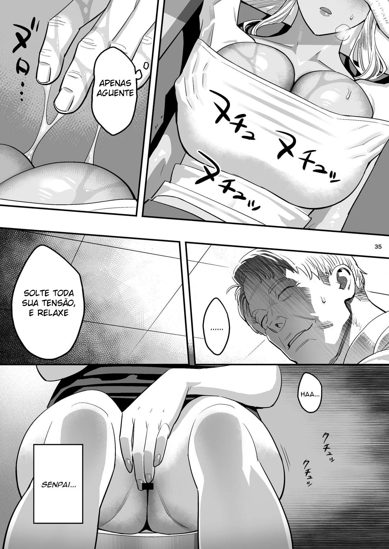 Quiroprata Tarado e o Triângulo Amoroso na Sala de Massagem – Hentai HQ
