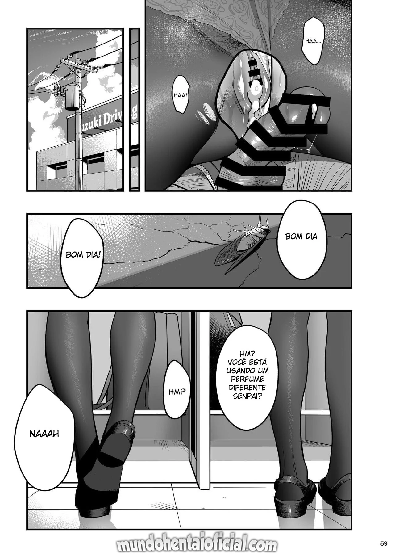 Quiroprata Tarado e o Triângulo Amoroso na Sala de Massagem – Hentai HQ