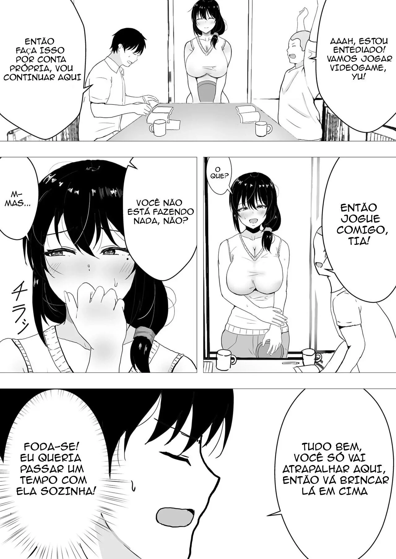 Minha Mãe Piranha e a Rola do Meu Amigo – HQ Brasileiro em Hentai