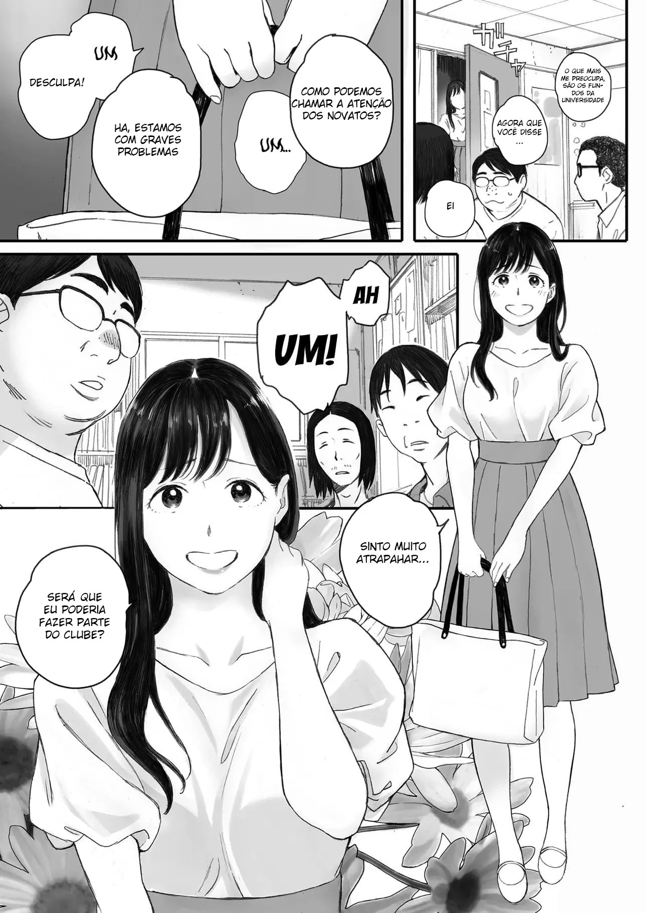 Namorada Inocente se Transforma em Puta no Clube de Mangá – Hentai HQ