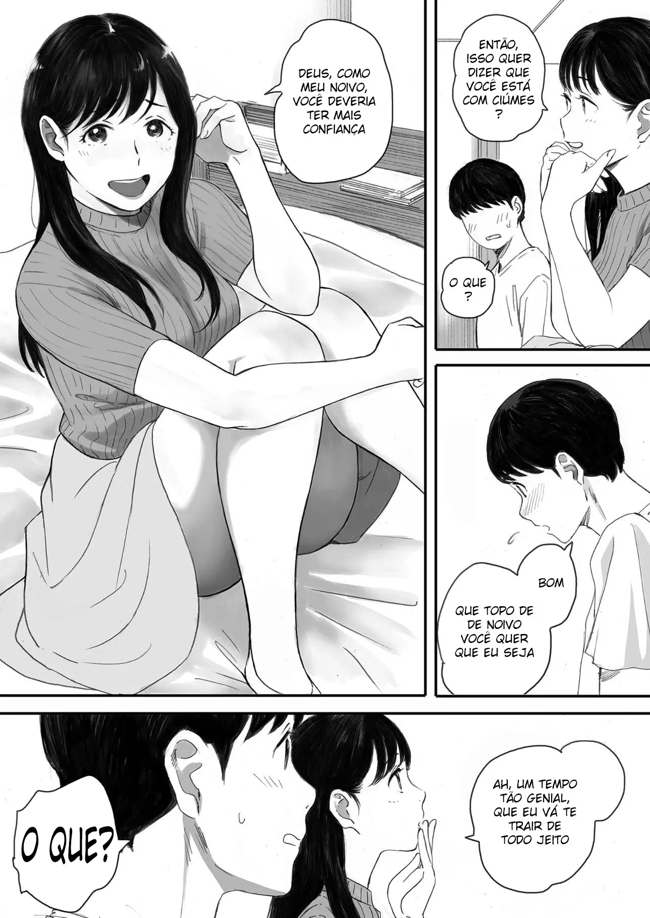 Namorada Inocente se Transforma em Puta no Clube de Mangá – Hentai HQ