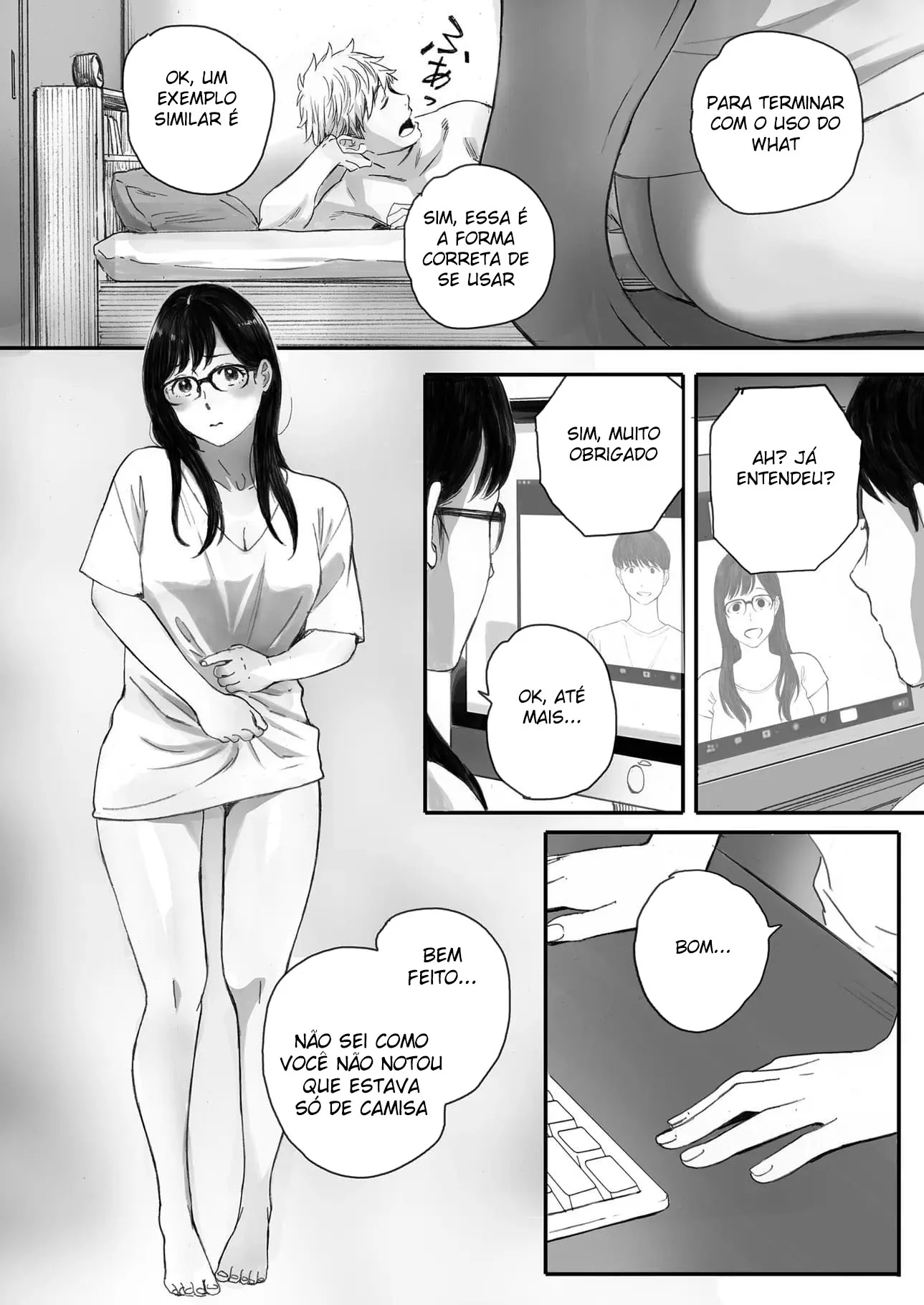 Namorada Inocente se Transforma em Puta no Clube de Mangá – Hentai HQ