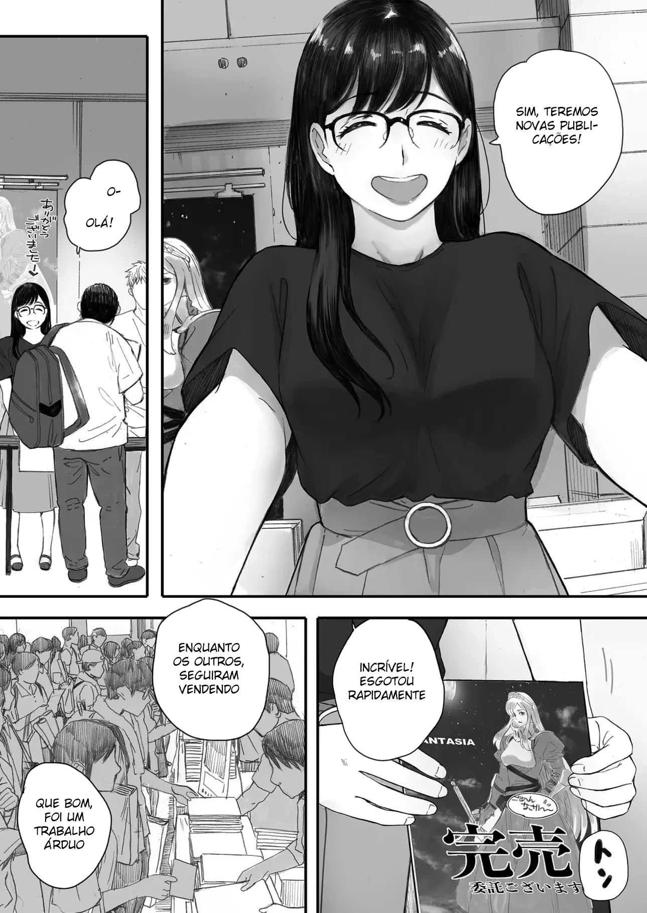 Namorada Inocente se Transforma em Puta no Clube de Mangá – Hentai HQ