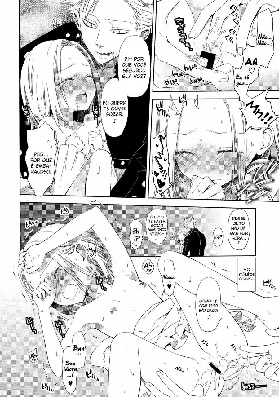 Ban fazendo sexo gostoso com Elaine em Nanatsu no Taizai Hentai HQ