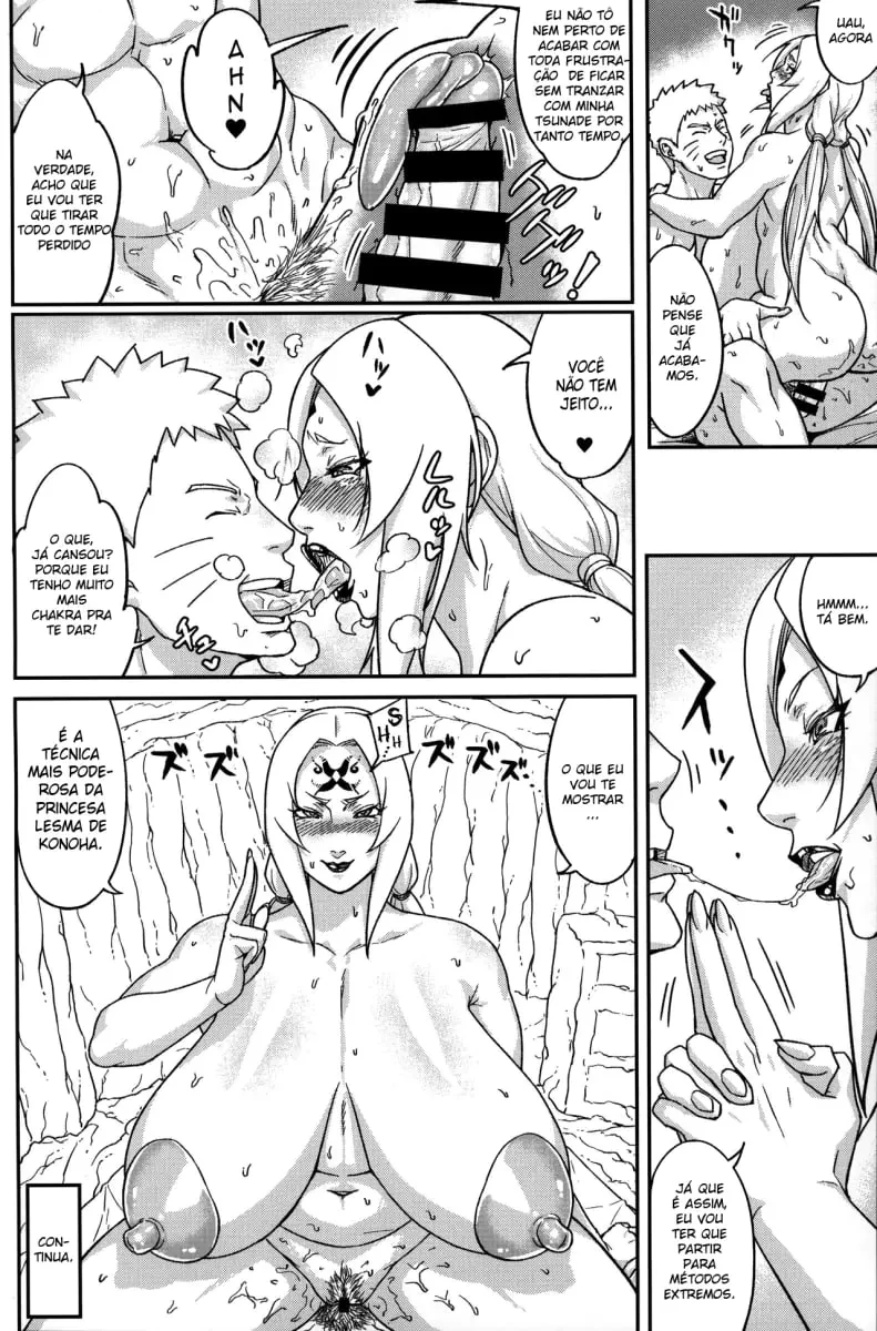Tsunade e Naruto: Treinamento quente em HQ Brasileiro” em hentai HQ