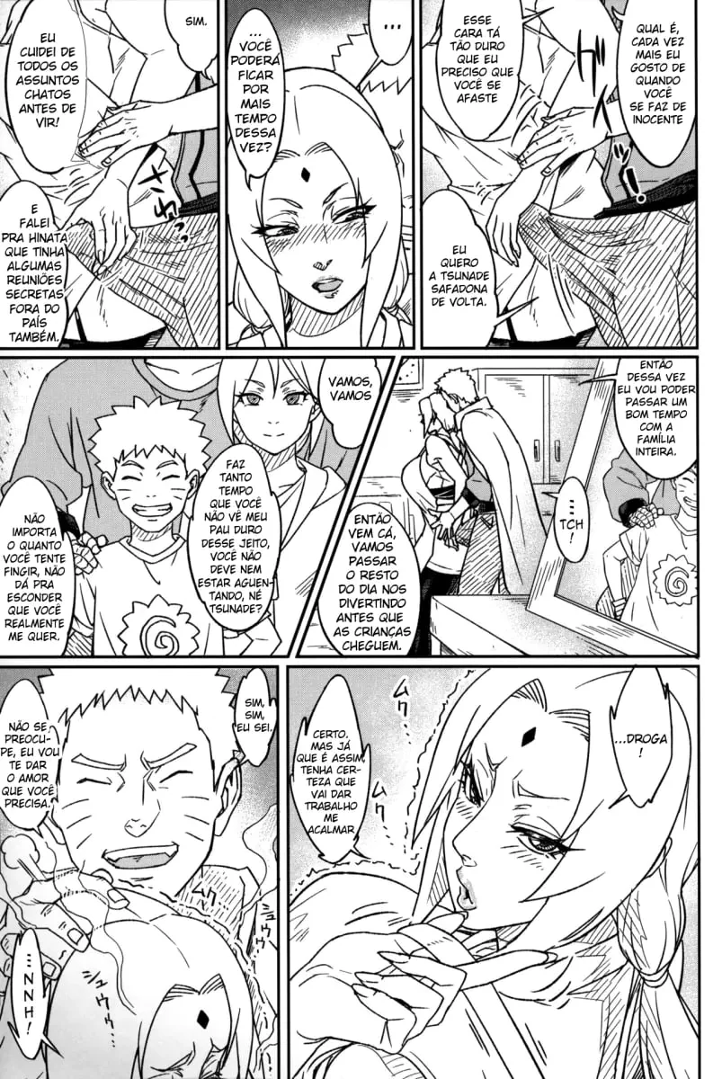Tsunade e Naruto: Treinamento quente em HQ Brasileiro” em hentai HQ